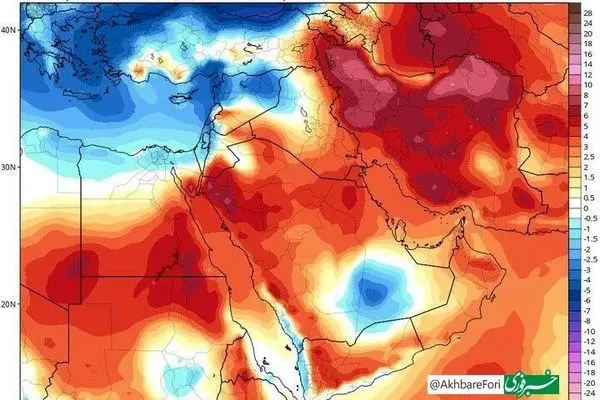 منتظر ورود موج هوای جهنمی به کشور باشید