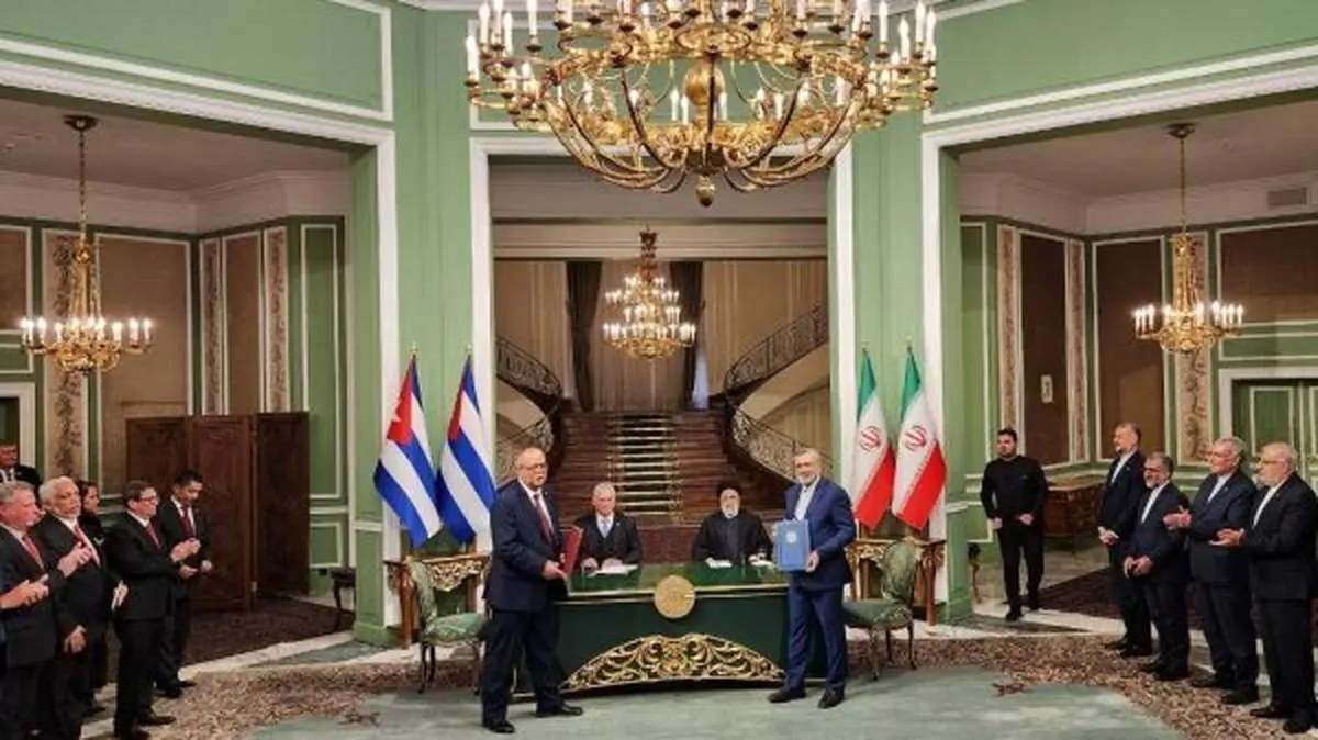 امضای ۷  سند همکاری میان ایران و کوبا