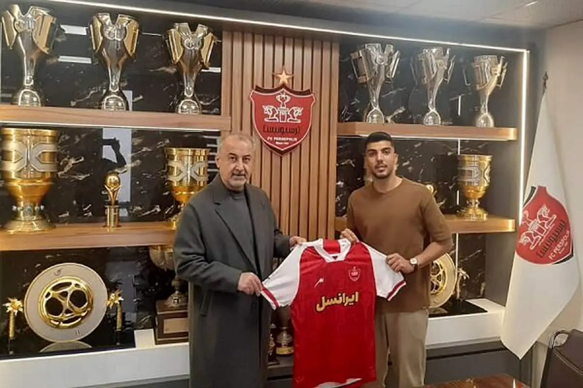 پرسپولیس با دروازه بان جوان قرارداد بست / عکس