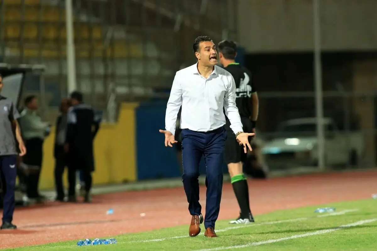 علی نظرمحمدی بعد از شکست سنگین داماش مقابل نساجی به سیم آخر زد/ ببینید