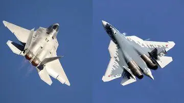 کدام جنگنده برتر است؛سوخو57 یا اف22؟