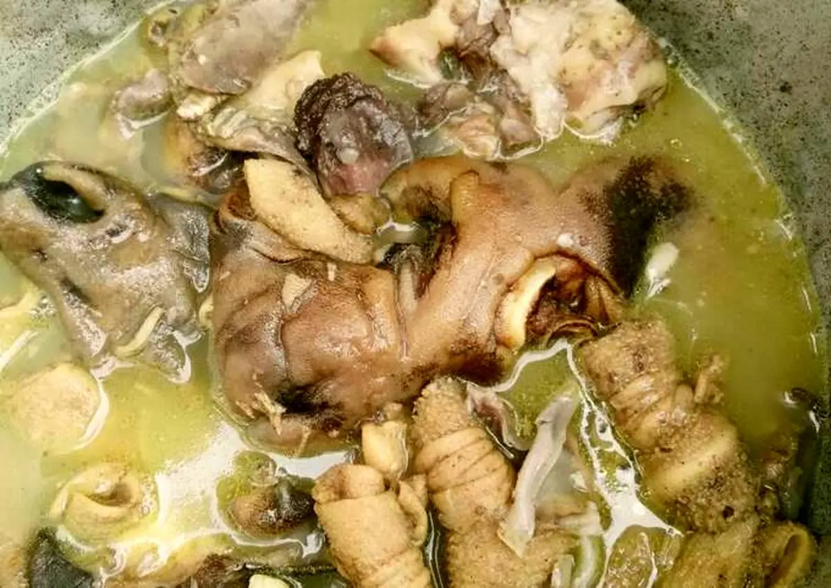 کله پاچه عجیب در ترکیه!/ فیلم