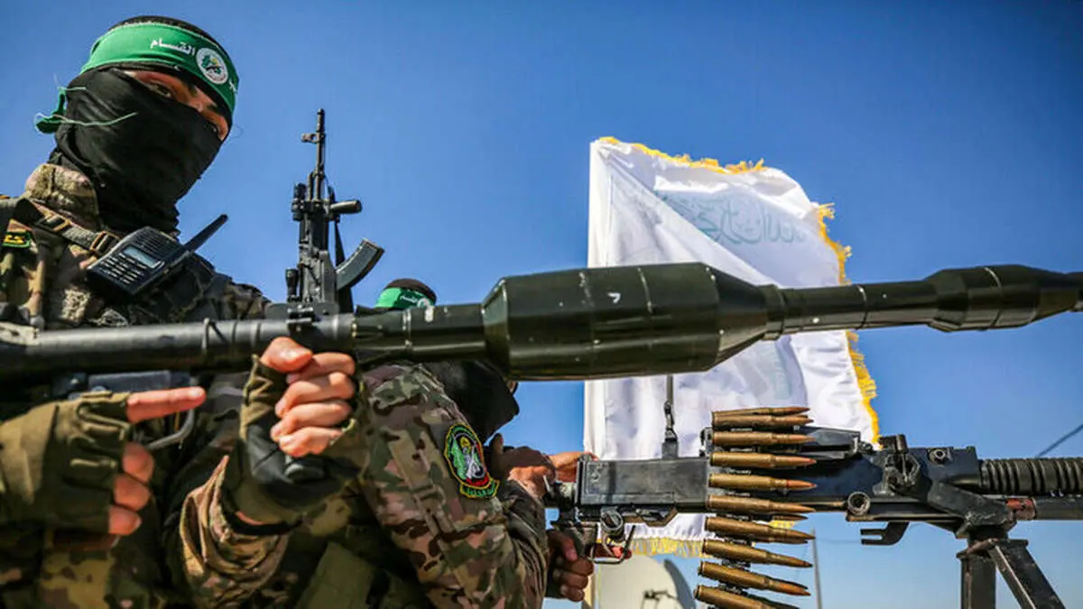 درگیری مبارزان قسام با نظامیان صهیونیست از مسافت صفر