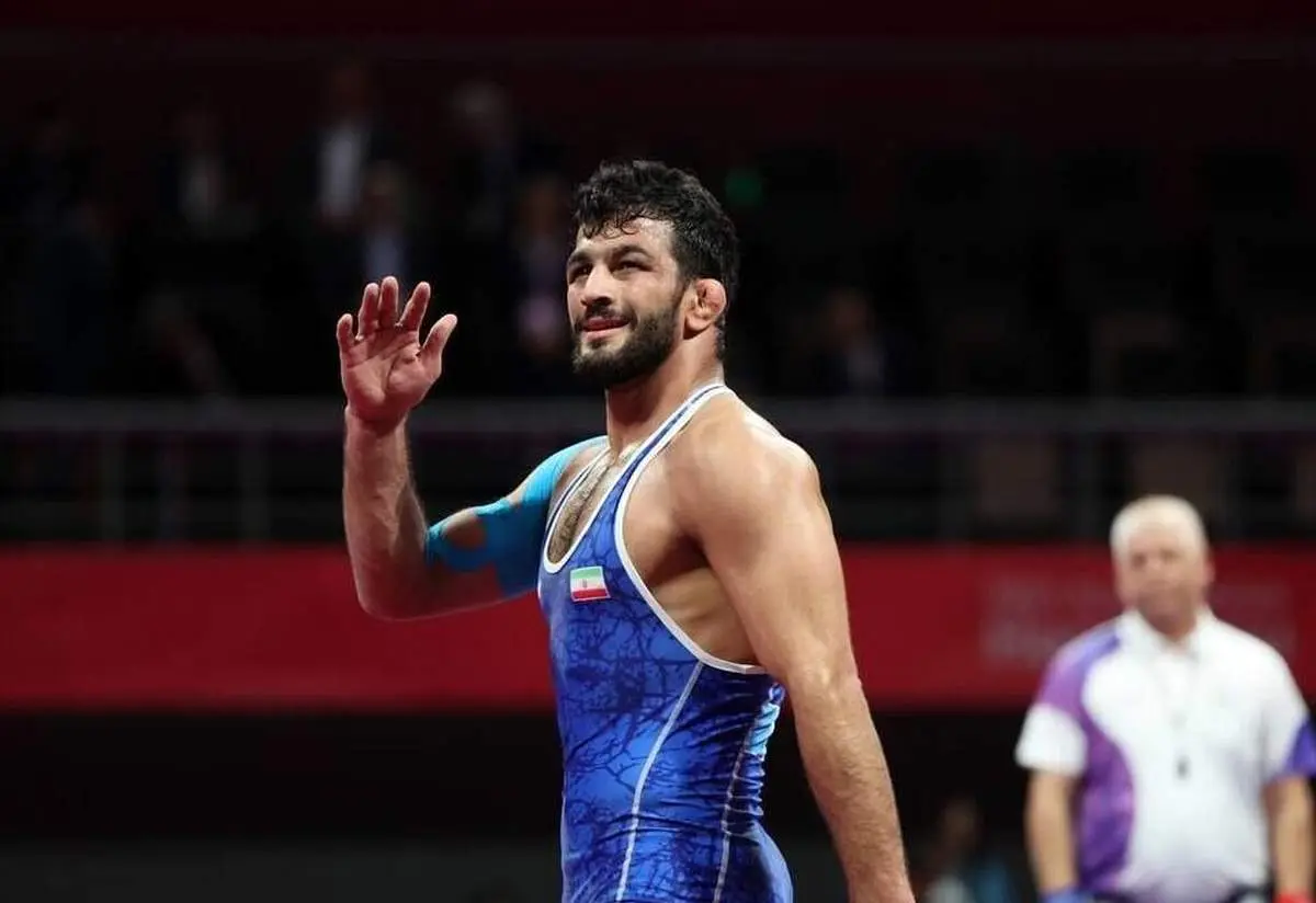 استوری متفاوت حسن یزدانی بعد از  کسب طلا / عکس