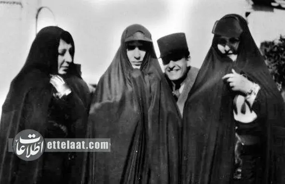 یک مدرسه دخترانه تهران در سال ۱۳۱۰/ عکس

