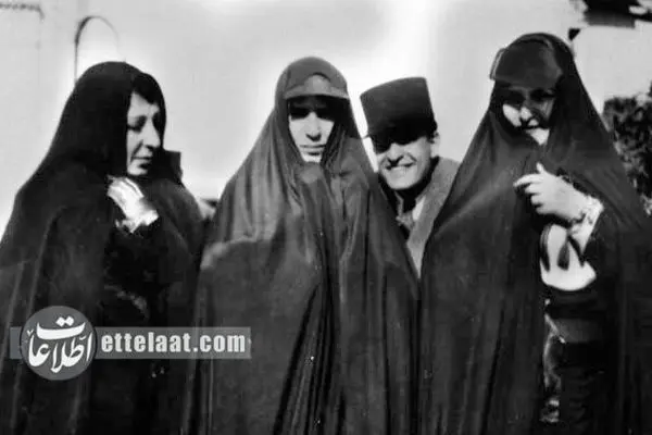 یک مدرسه دخترانه تهران در سال ۱۳۱۰/ عکس

