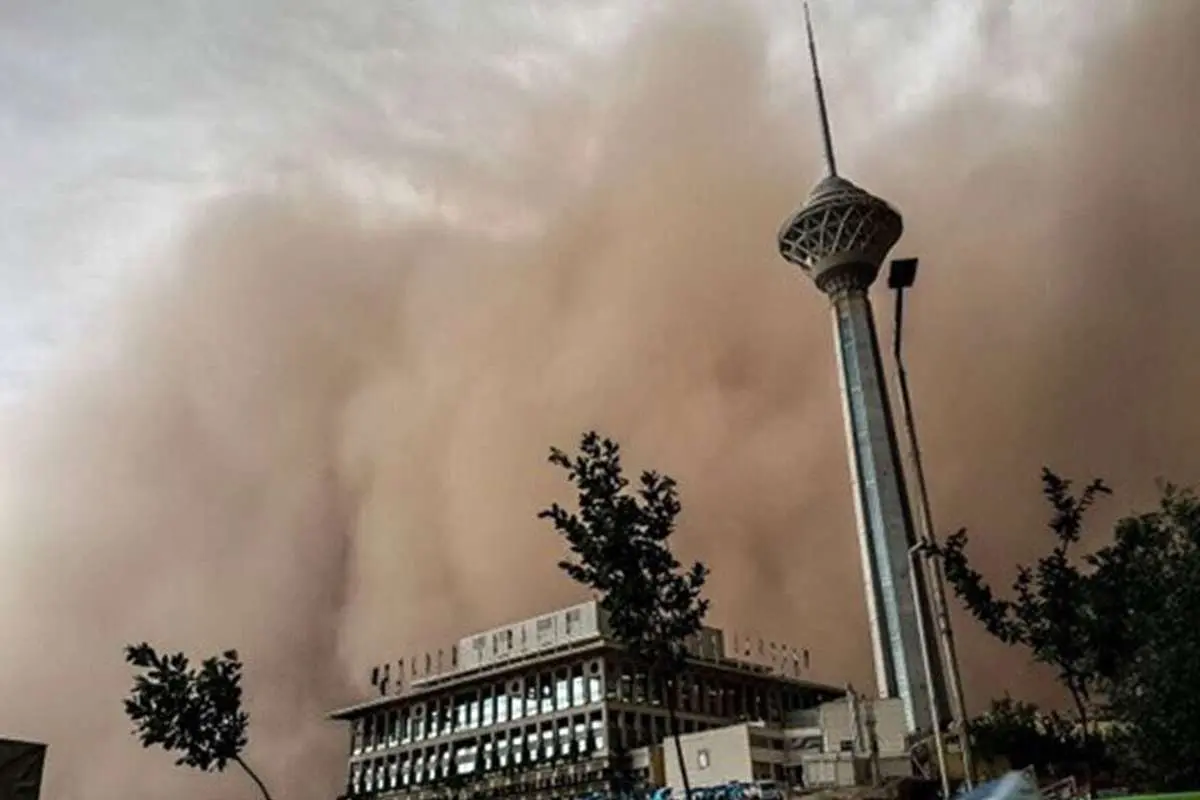 مردم تهران هشدار؛ احتمال طوفان لحظه‌ای در تهران تا یکشنبه