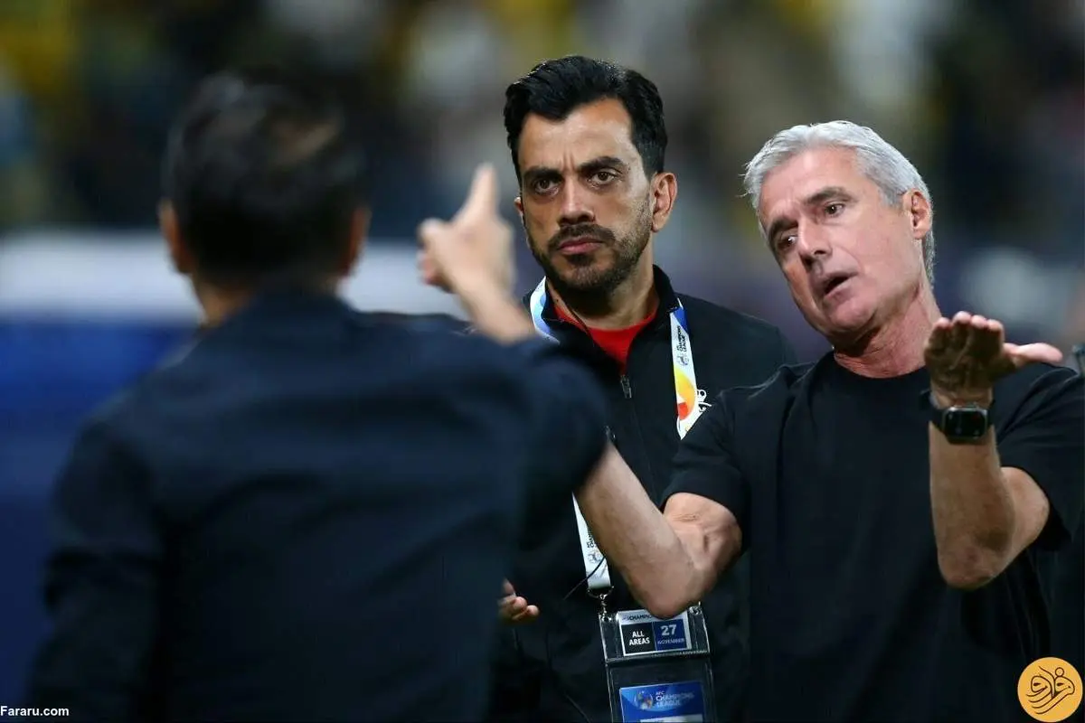 افشین پیروانی دیشب در استادیوم کتک کاری کرد؟/ تصاویر