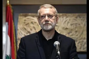 علی لاریجانی در حلقه محافظان/ عکس عراقی در بین الحرمین