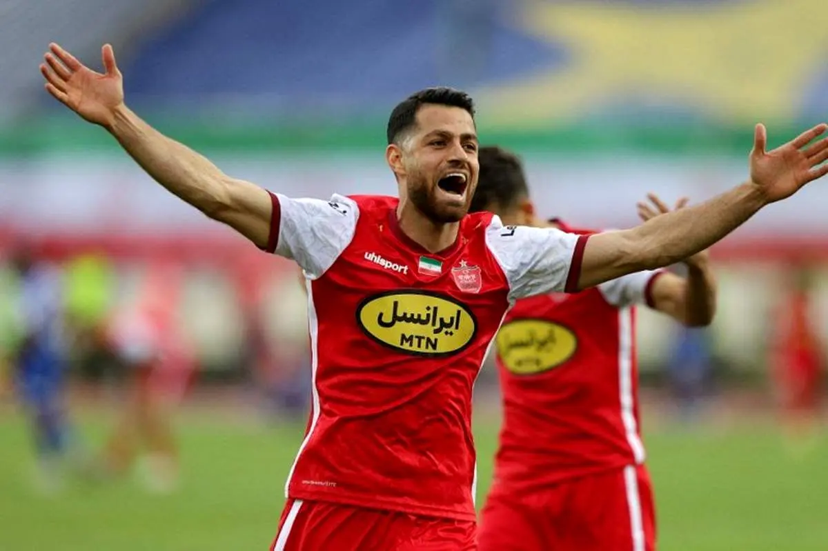 ابراز احساسات  پورعلیگنجی به داداش هایش در تیم ملی