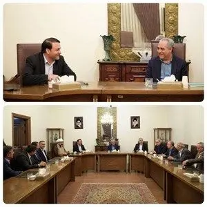  دیدار مدیرعامل بانک سپه با استاندار آذربایجان شرقی