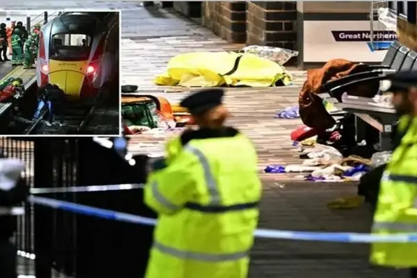 حمله خونین در قطار انگلیس /حال ۹ نفر وخیم است