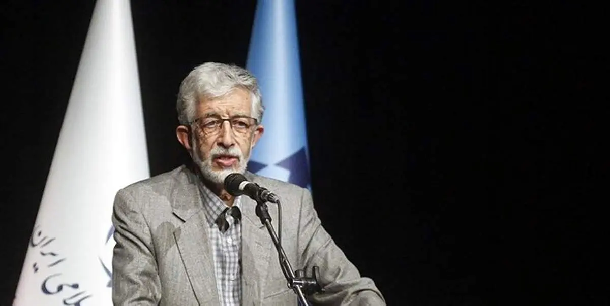 خواب خوش حاضرین در نشست انتخاباتی حداد عادل+ عکس