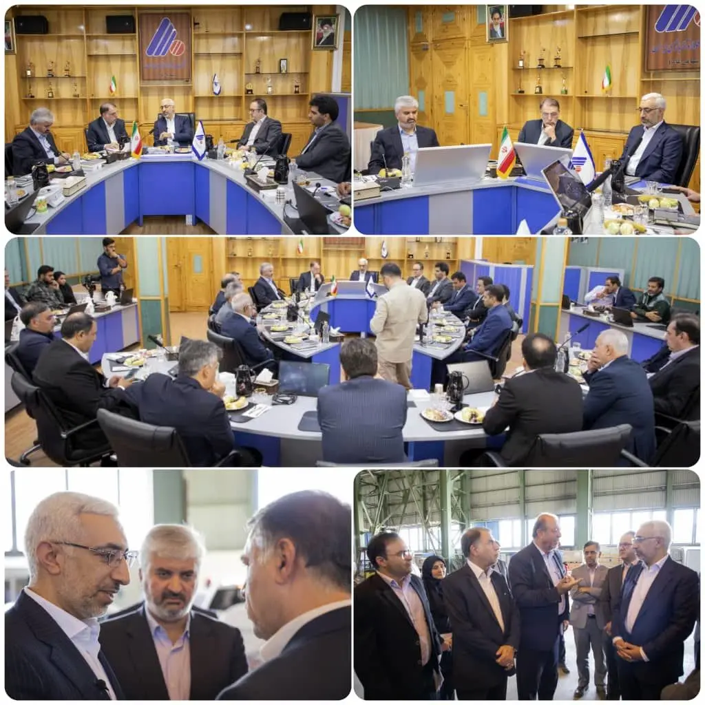 حضور رئیس سازمان بورس کشور در شرکت فولاد آلیاژی ایران