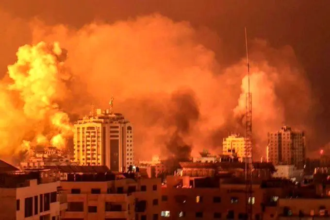 آغاز حملات زمینی ارتش اسرائیل از شمال نوار غزه /  حملات توپخانه ای به مناطق مسکونی