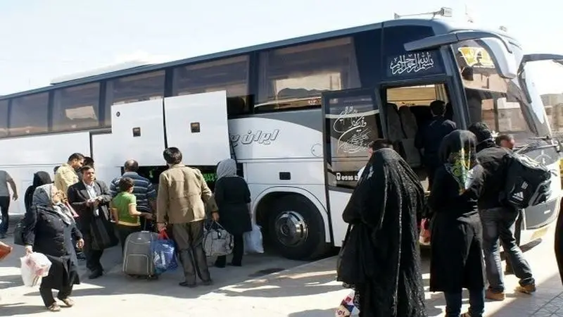 قیمت بلیت اتوبوس تا مرز مهران مشخص شد