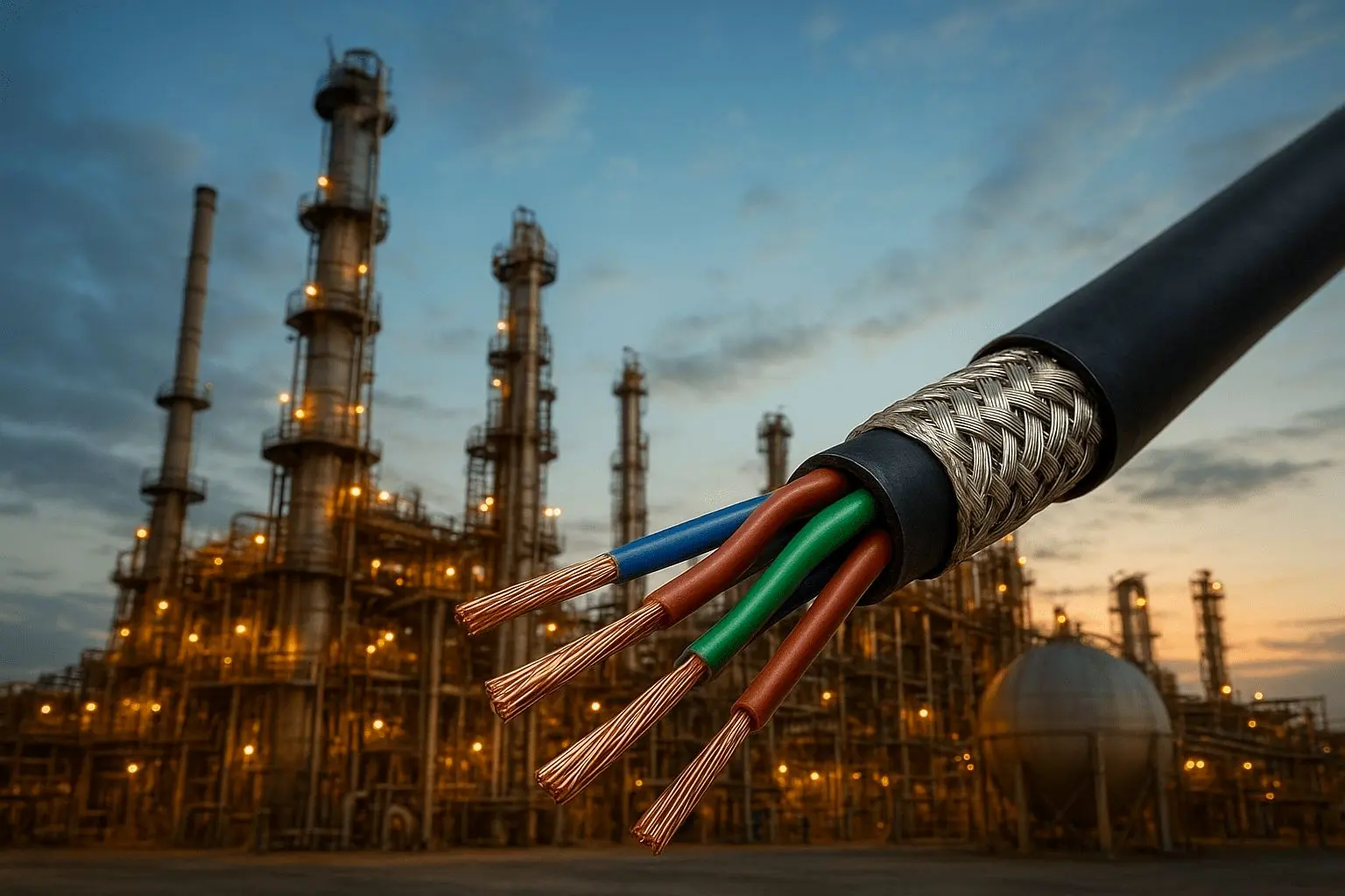 نقش کابل‌های ابزار دقیق در صنعت و اهمیت دقت در انتقال سیگنال در صنایع حساس