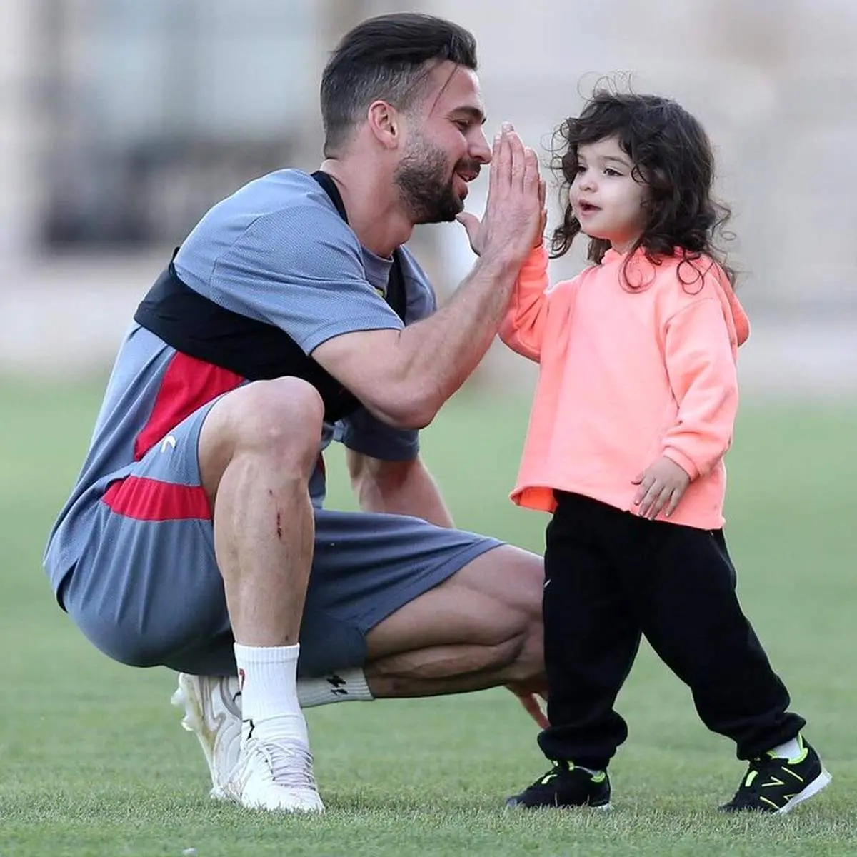 نازترین دختر پرسپولیسی در تمرین دل همه را برد/ تصاویر