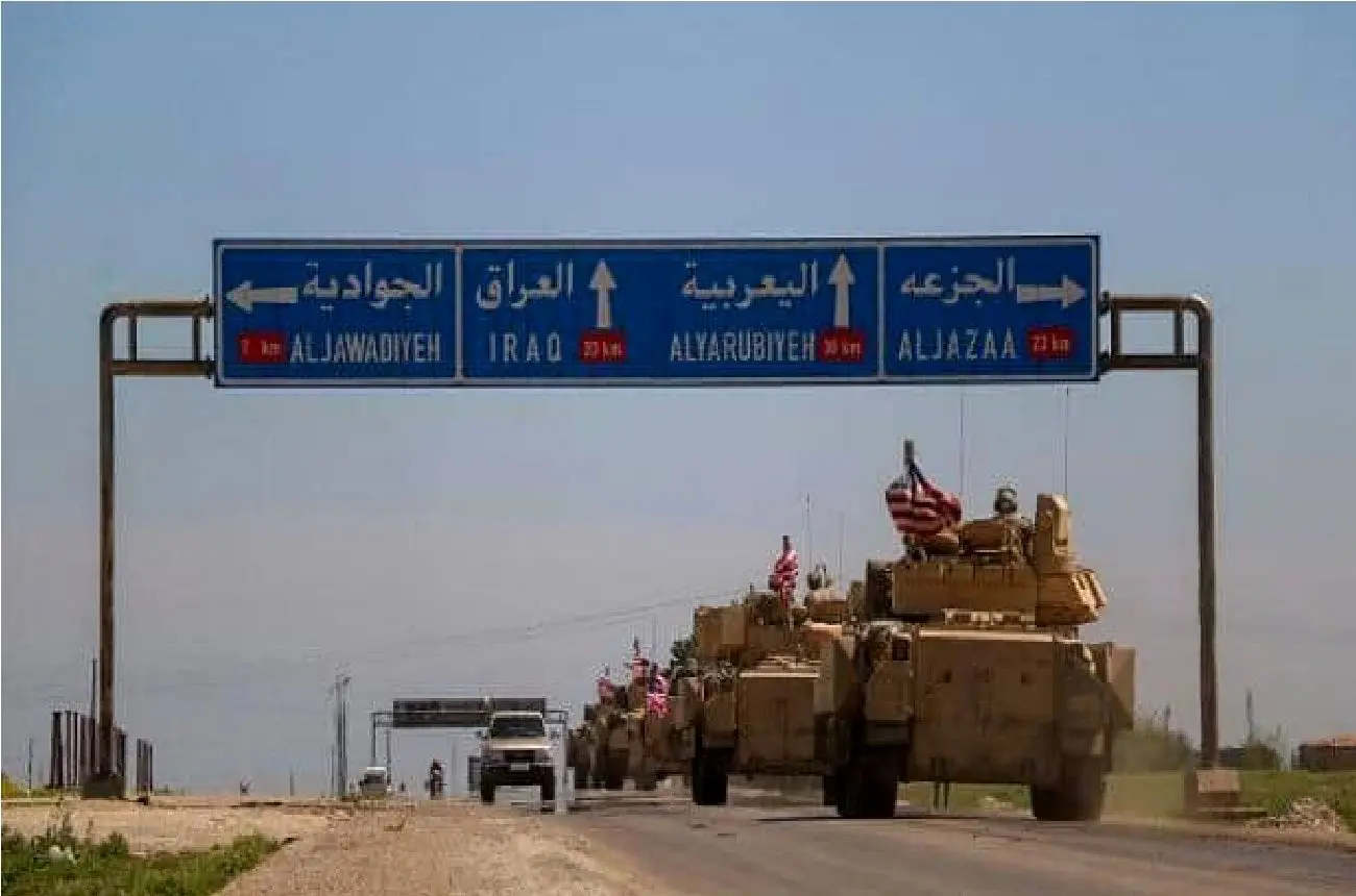 انتقال تجهیزات آمریکا از عراق به سوریه 