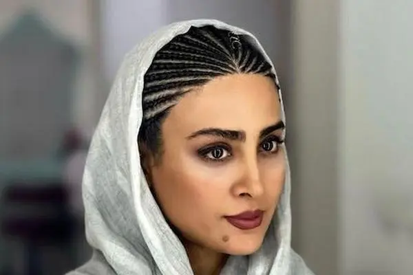 حدیثه تهرانی با استایل خنک و راحتی، چهره‌ای تازه از خود به نمایش گذاشت/ عکس