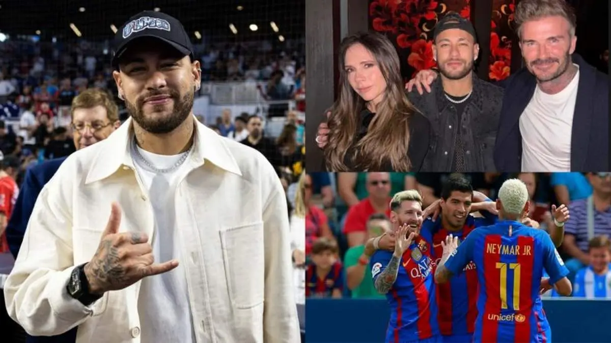 پیام عجیب بکام برای نیمار: به میامی خوش آمدی!