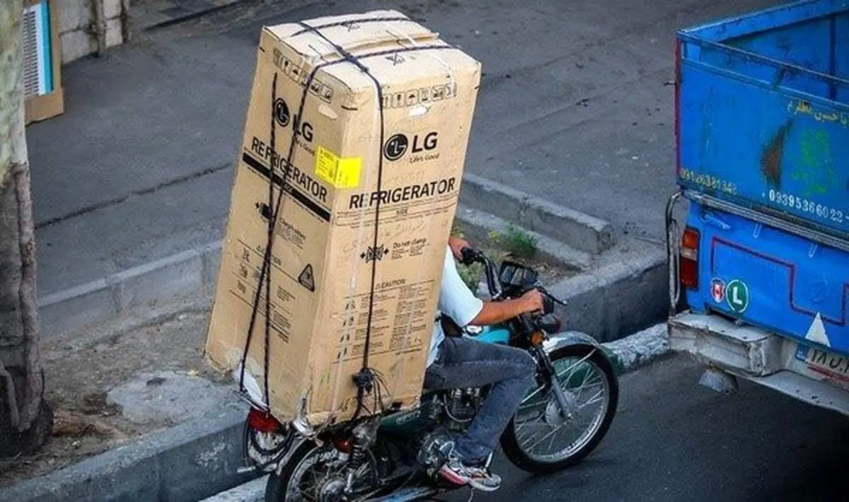 موتورسیکلت هایی که بار نامتعارف دارند توقیف می شوند