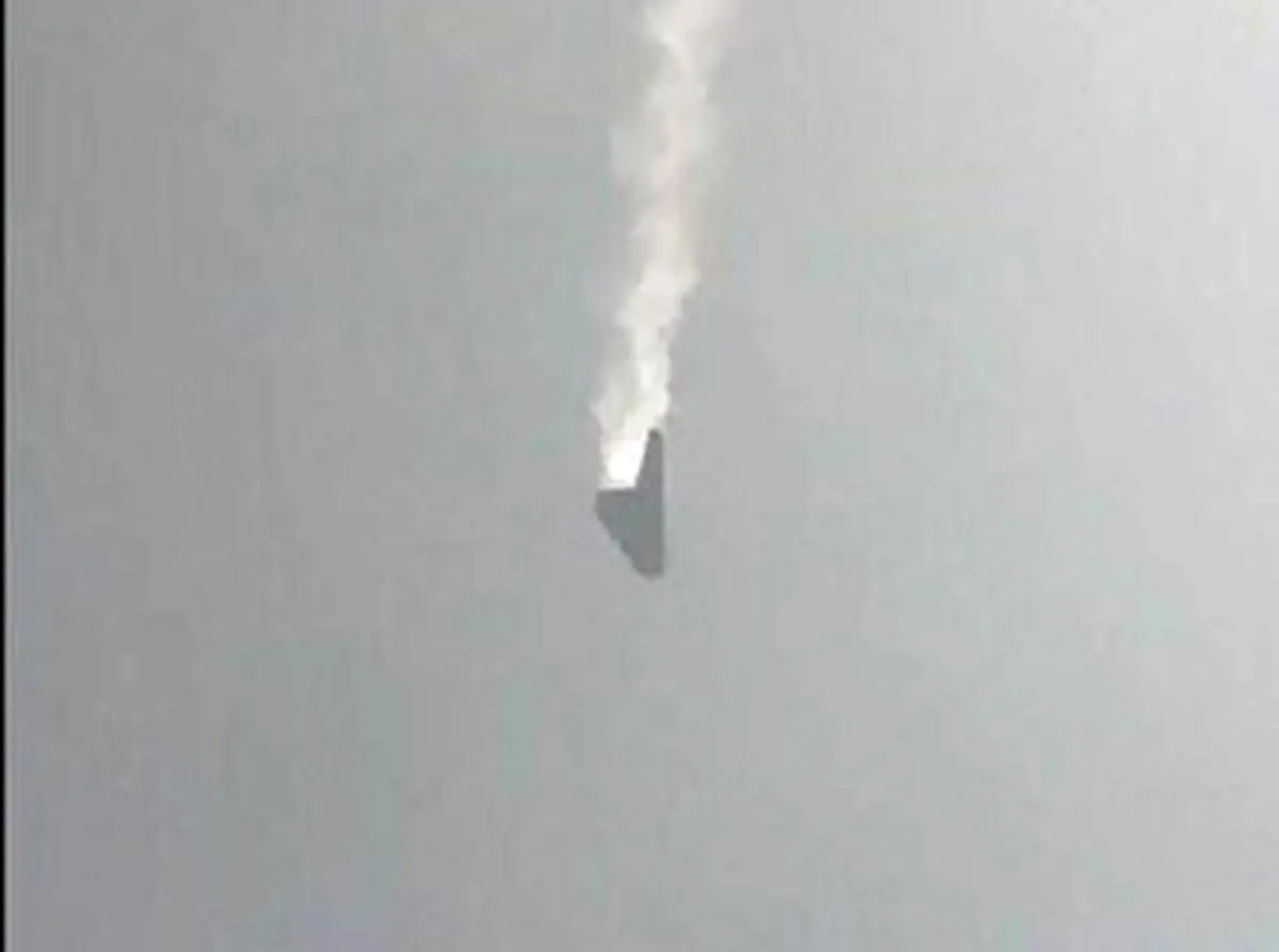 پهپاد Sukhoi S-70 روسیه منهدم شد