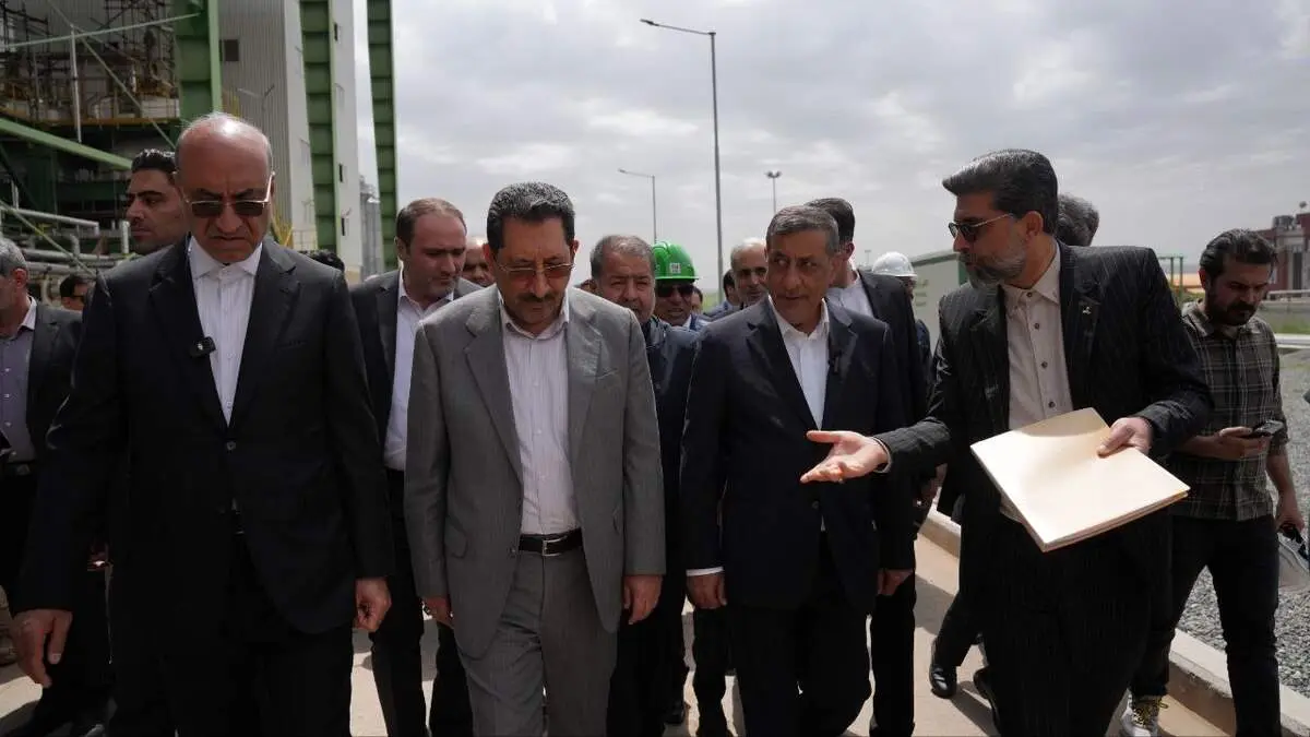 بازدید معاون رییسجمهور و وزیر صمت از دو طرح ایدرو در کرمانشاه