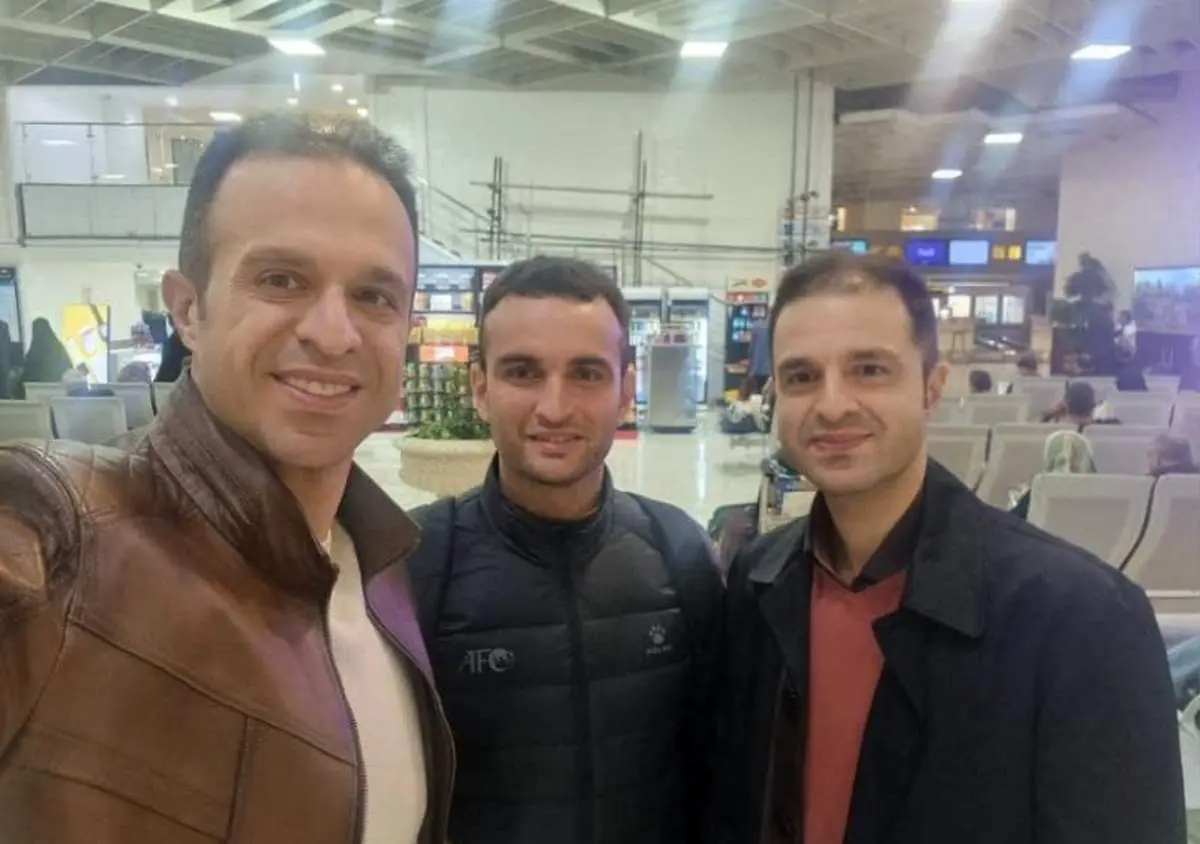 استقبال خانوادگی از داور دربی