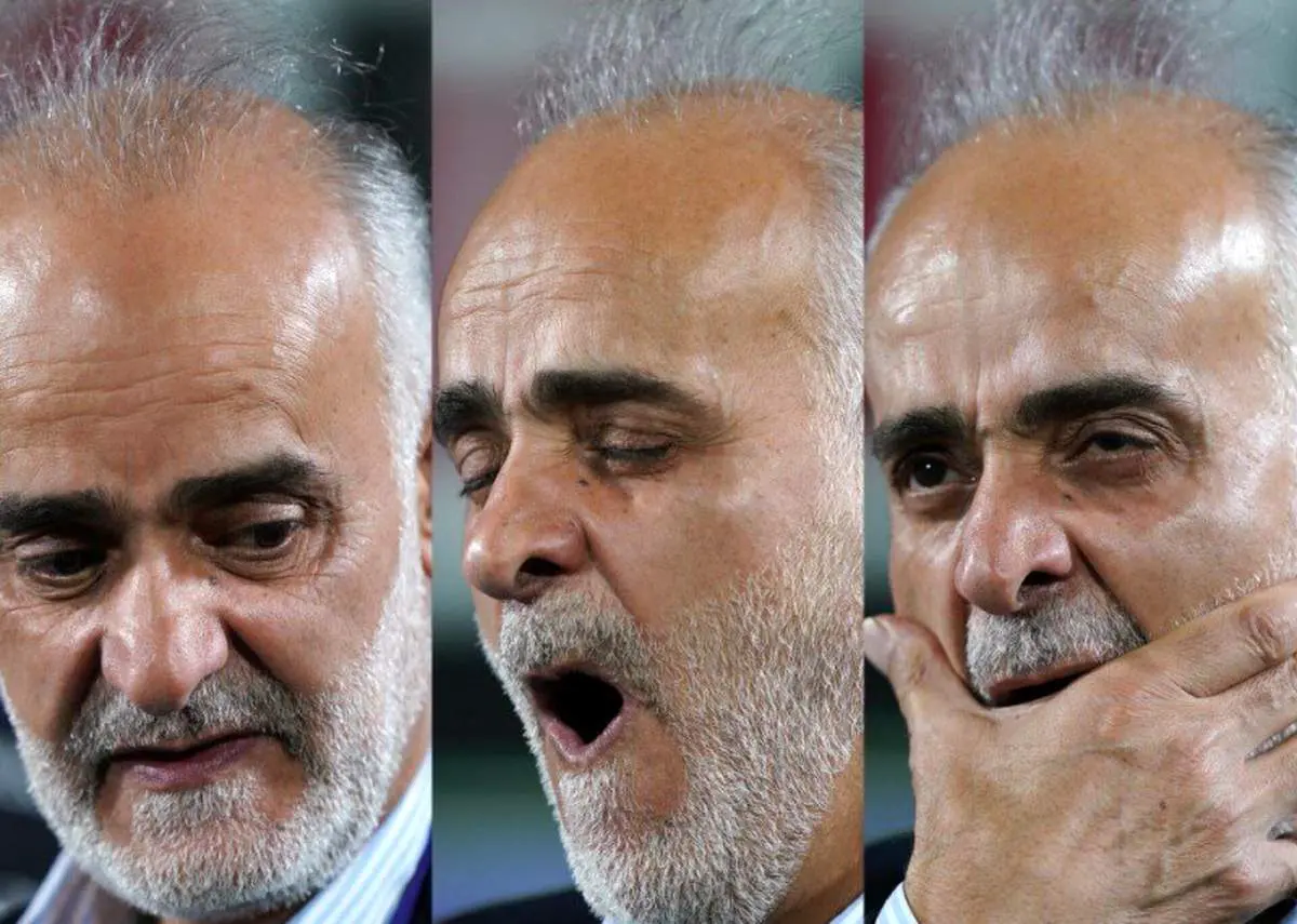 واکنش آقای مدیر فوتبال به اولین اخطار زندگیش!