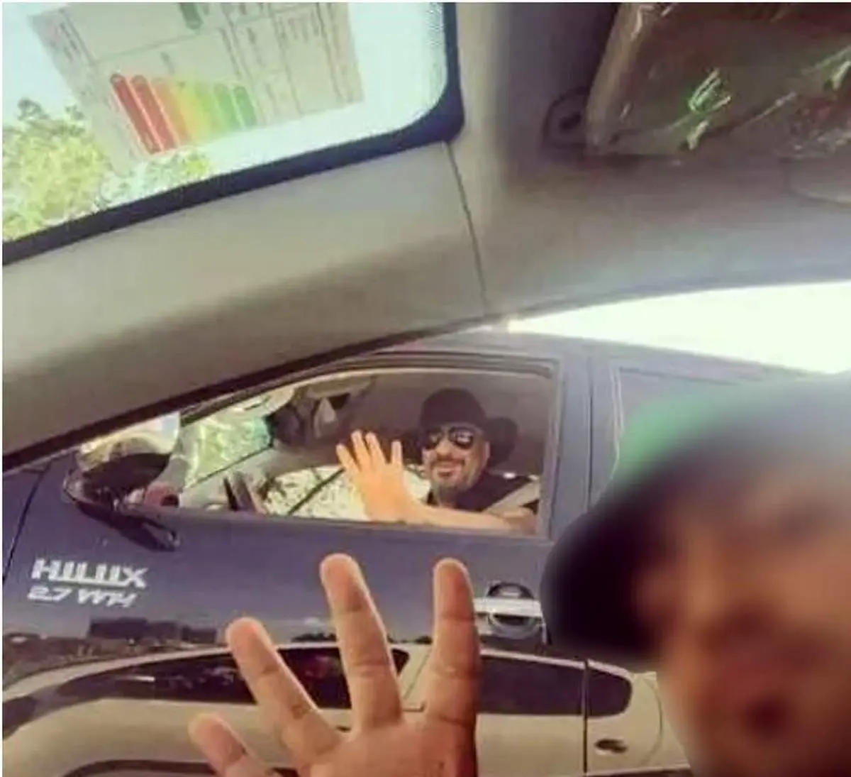  ماشین تویوتا هایلوکس لاکچری هما سعادت پایتخت 