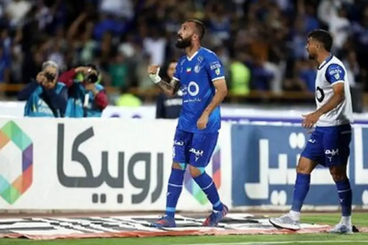 روزبه چشمی بعد از لحظات دراماتیک استقلال!/ عکس