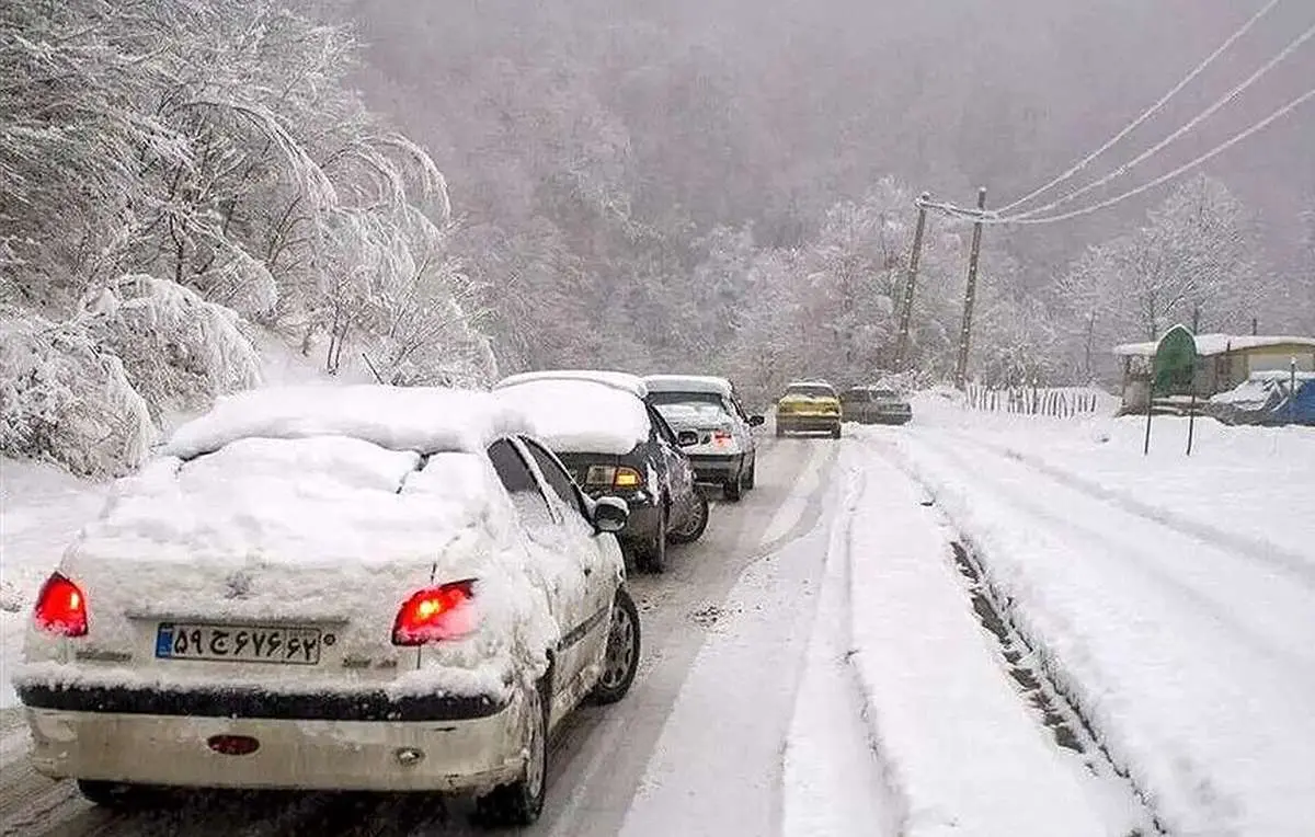 آغاز بارش برف در این مناطق کشور/ فردا تهران منفی ۱۰ درجه