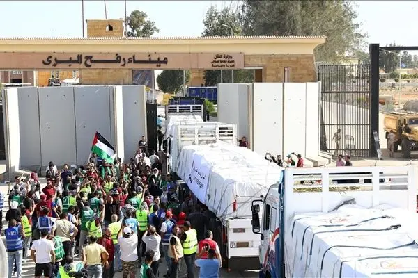 آغاز ورود کمک‌ها به غزه از امروز