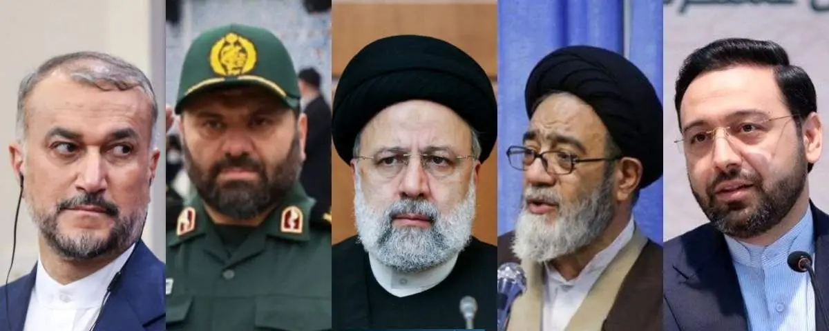 عکسی واضح از لاشه بالگرد متلاشی‌شده رئیسی