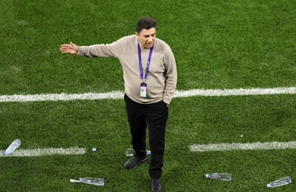 عصبانیت شدید قلعه‌نویی از بازیکنان 