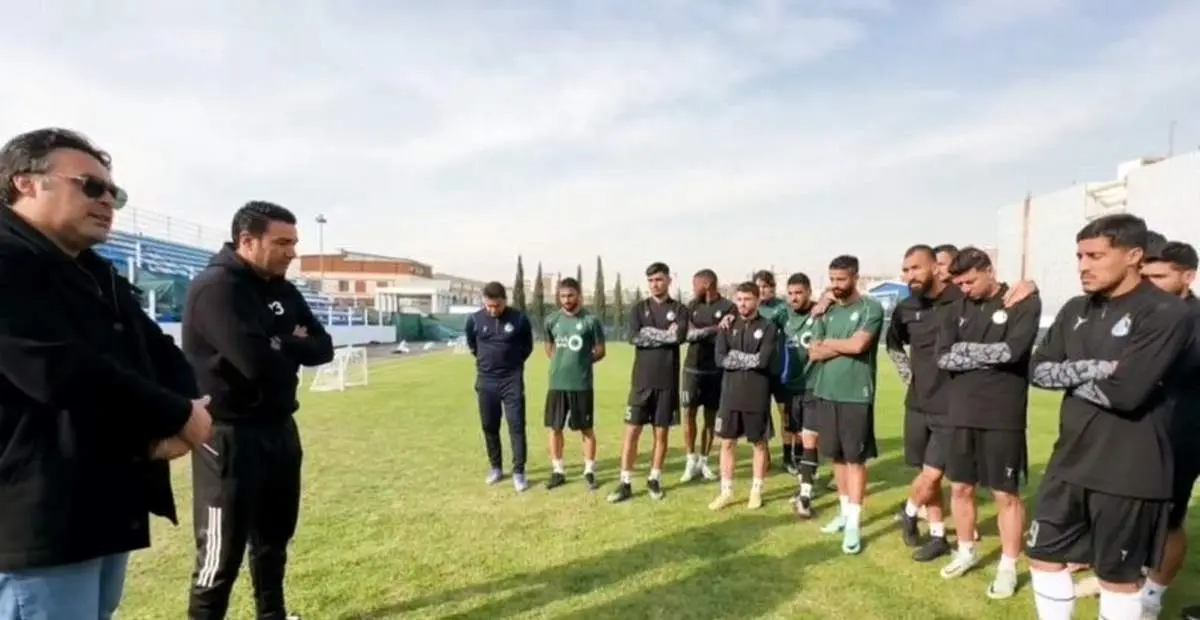 خوش تیپ ترین استقلالی جهان امروز به تمرین آمد/ عکس