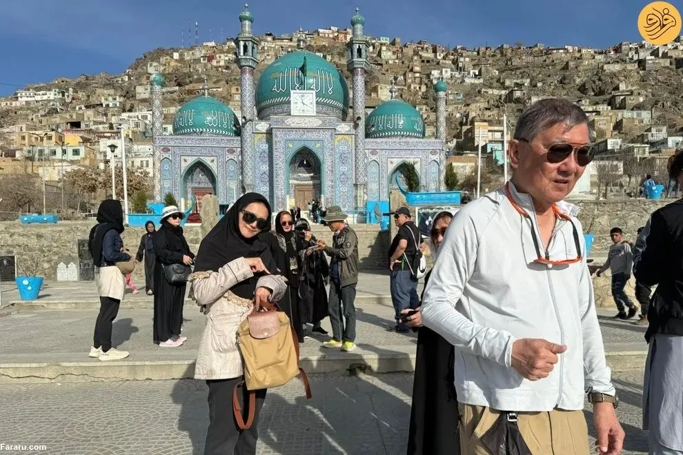عکس/ آغوش باز طالبان برای گردشگران خارجی