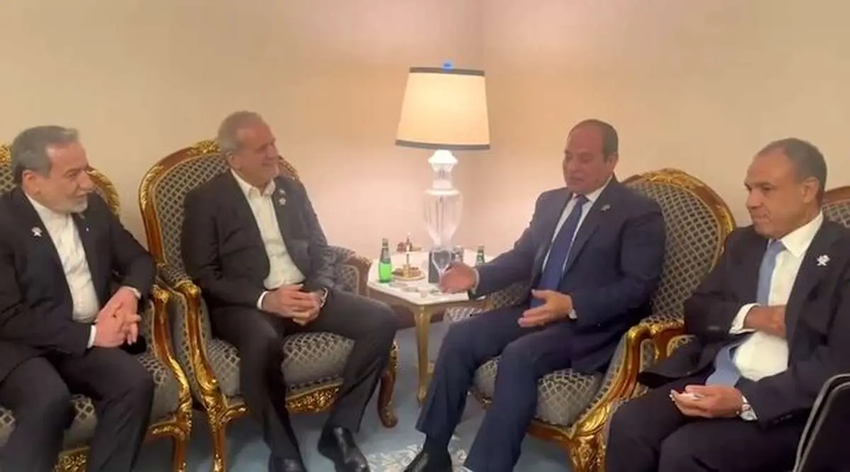 بیانیه ریاست‌ جمهوری مصر درباره دیدار با پزشکیان