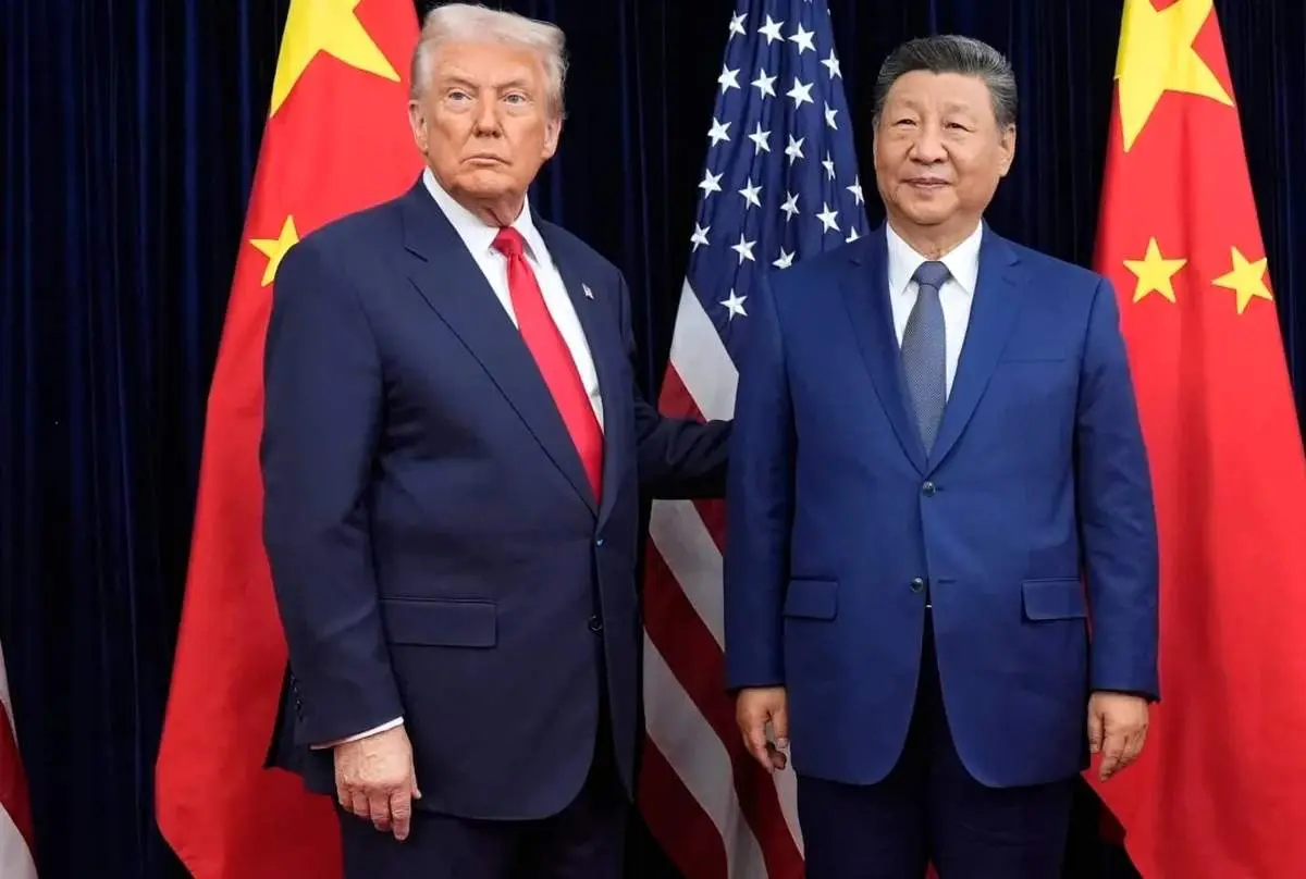 تصاویری که همه دنیا منتظرش بودند؛ دیدار ترامپ و رهبر چین بعد از جنگ تعرفهها