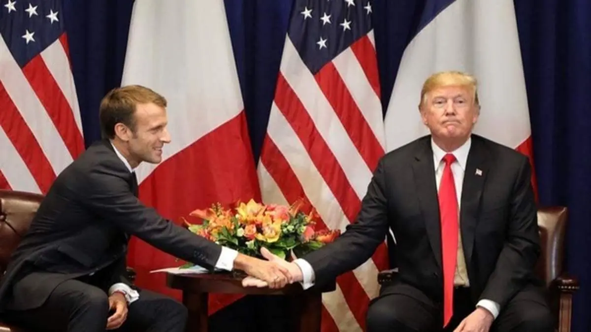 ماکرون: با تعرفههای ترامپ، آمریکا فقیرتر میشود