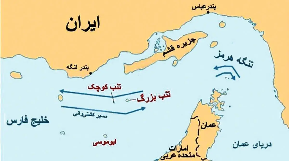 سند تاریخی حاکمیت ایران بر جزایر سهگانه / عکس