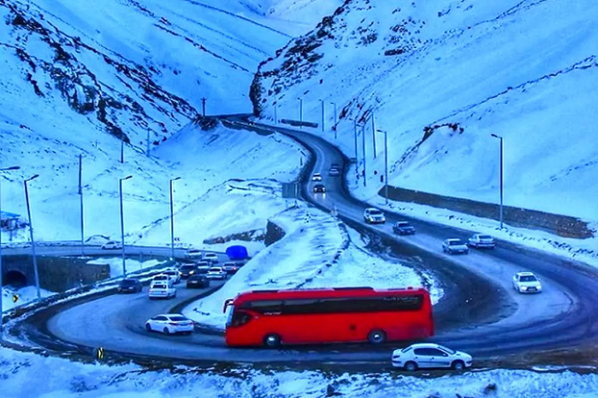 بارش برف شدید در این مناطق کشور/ جاده ها برفی و لغزنده