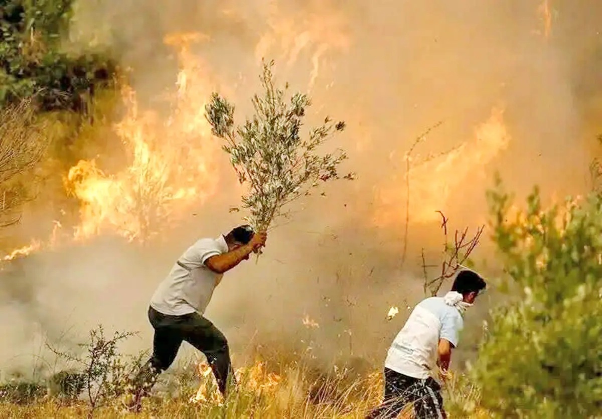 آتش زاگرس، جان کاووس را گرفت