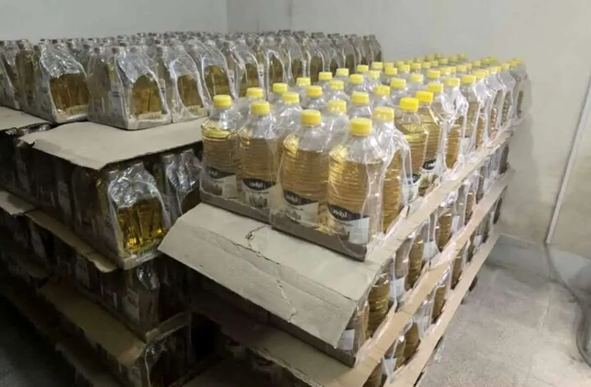 ضبط انبار غیرمجاز روغن خوراکی در یک منزل شخصی