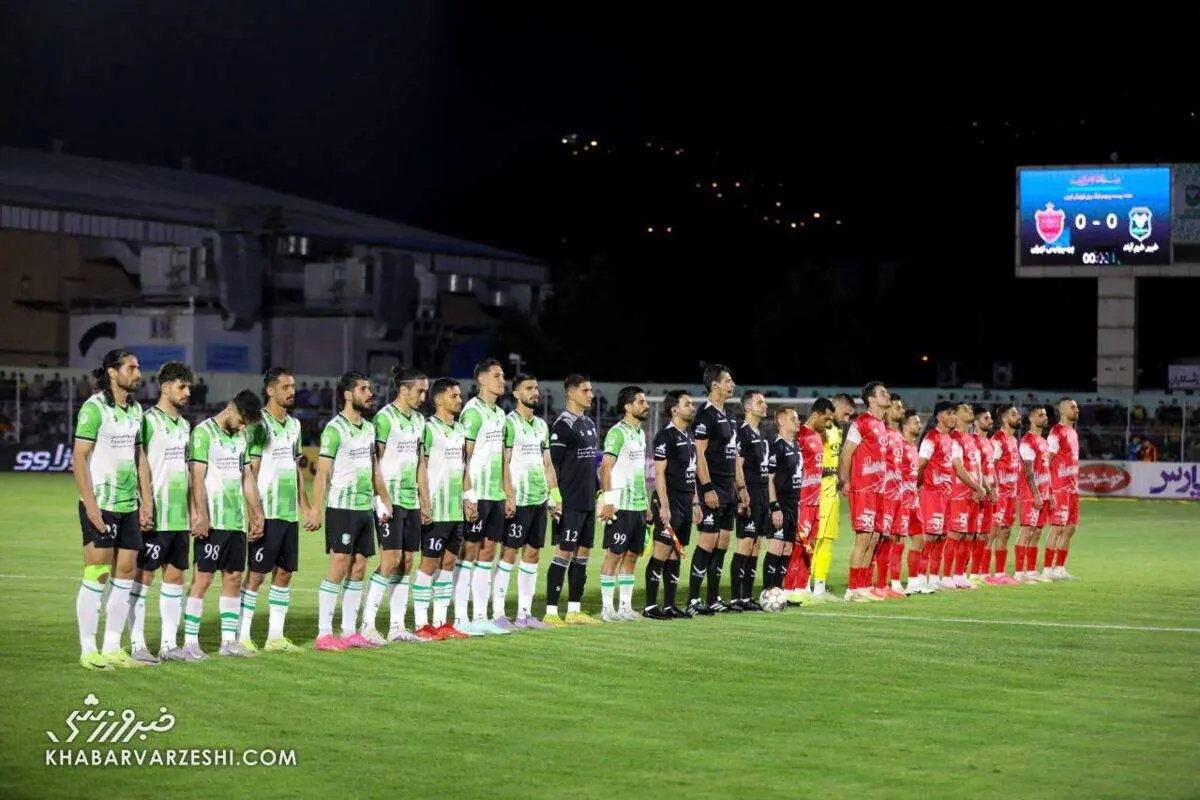 ساعت بازی امروز پرسپولیس - خیبر خرمآباد