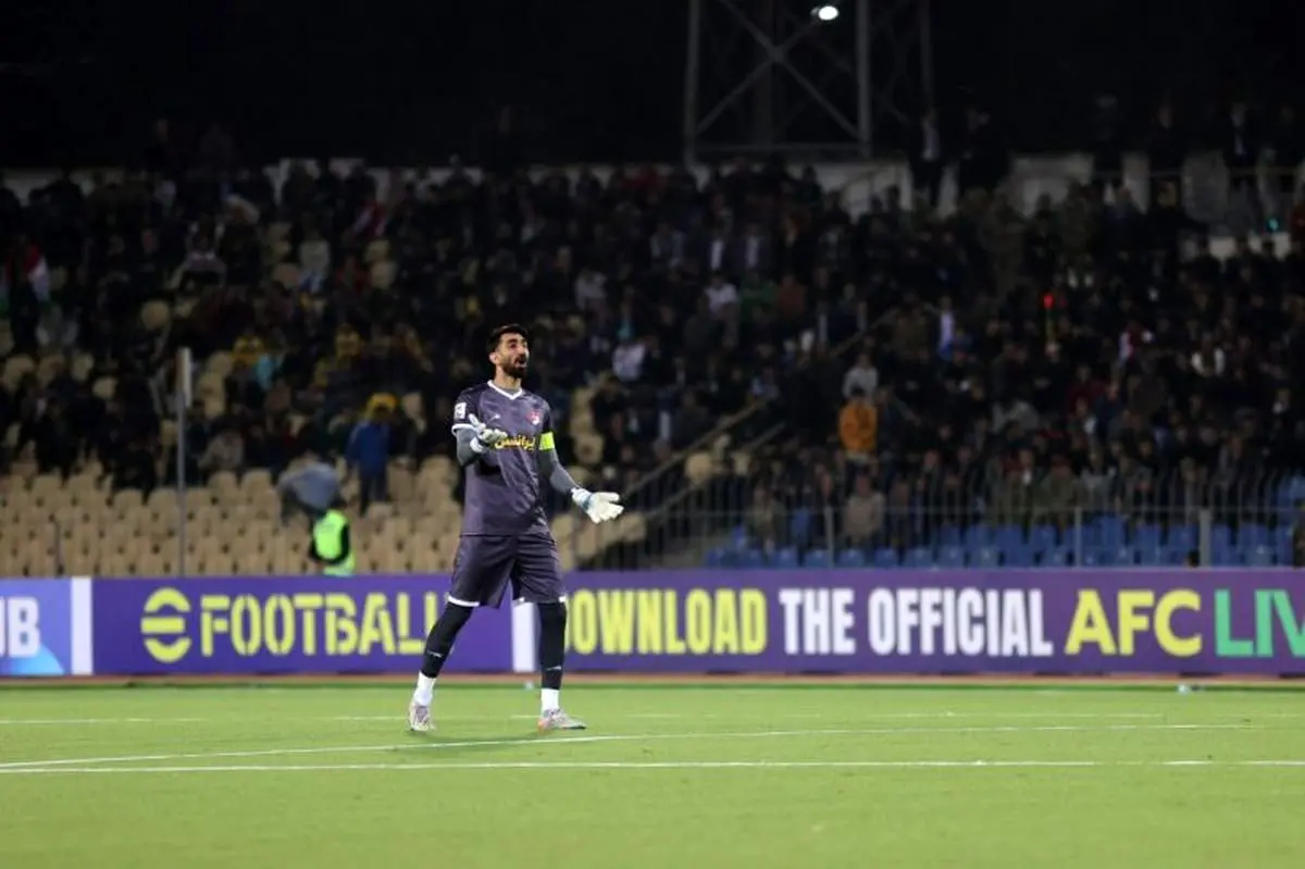 حرکات ژانگولر بیرانوند قبل از بازی با سپاهان را ببینید!/ تصاویر