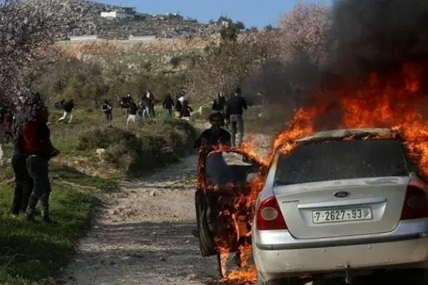 نظامیان اسرائیلی با حمایت از شهرک‌نشینان به فلسطینیان حمله کردند