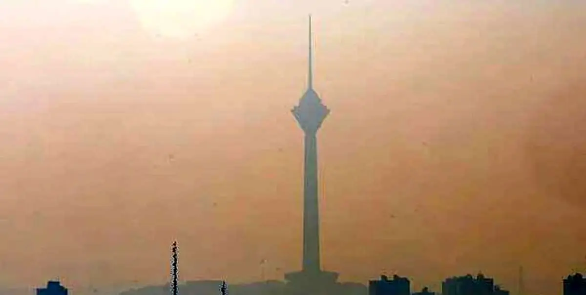 هوای تهران در وضعیت هشدار نارنجی قرار گرفت