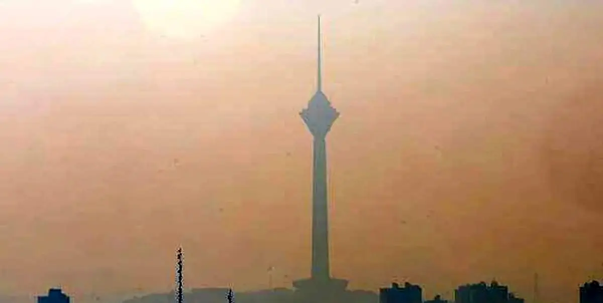 هوای تهران در وضعیت هشدار نارنجی قرار گرفت